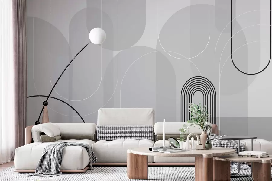 zidne murale Elegantni minimalistički lukovi w02826v1