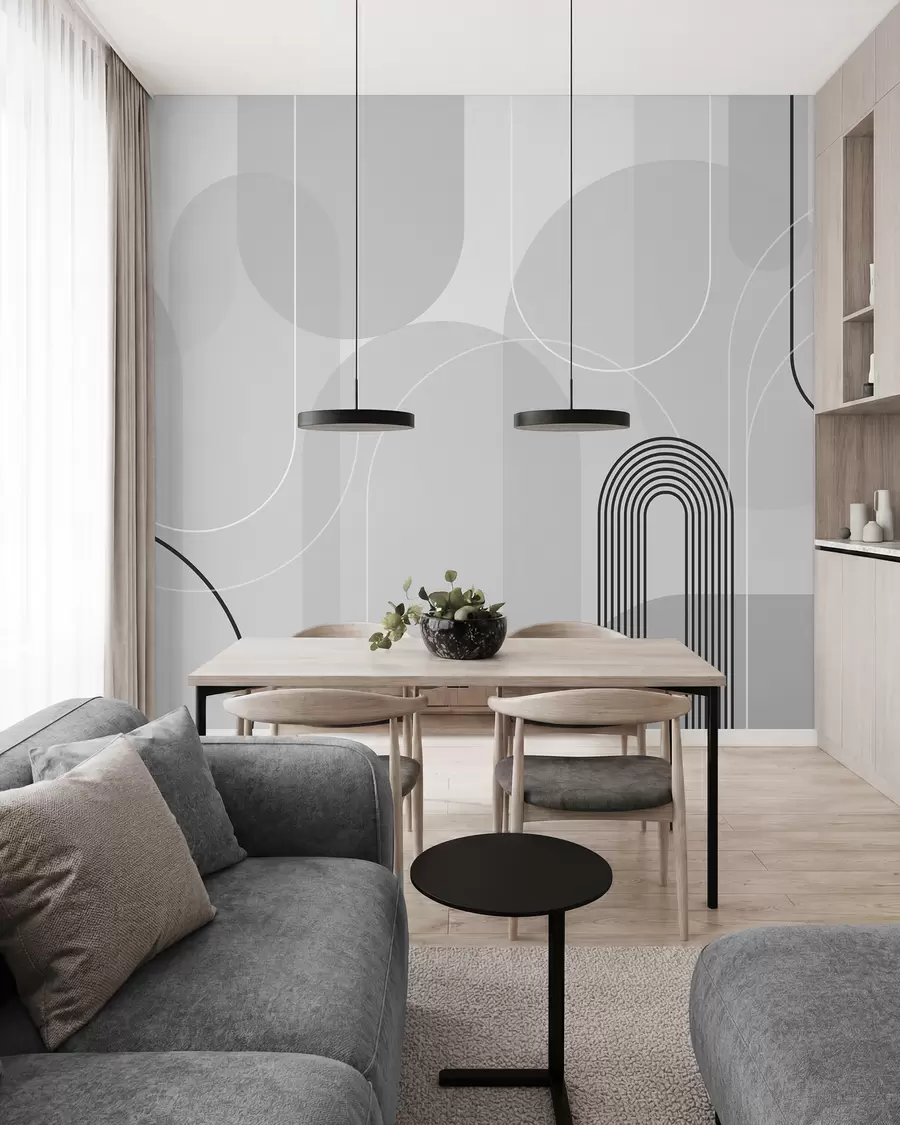 zidne murale Elegantni minimalistički lukovi w02826v1