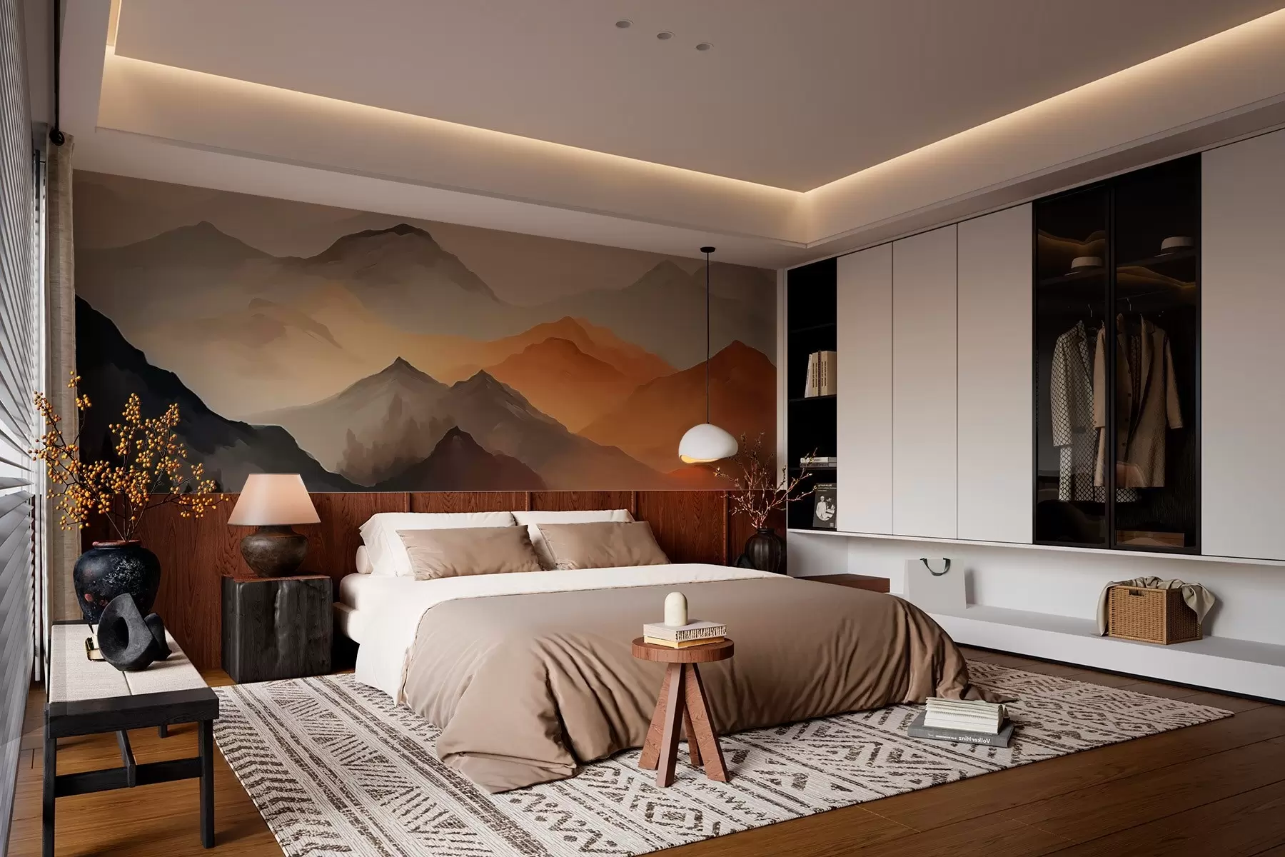 zidne murale Planine w02825