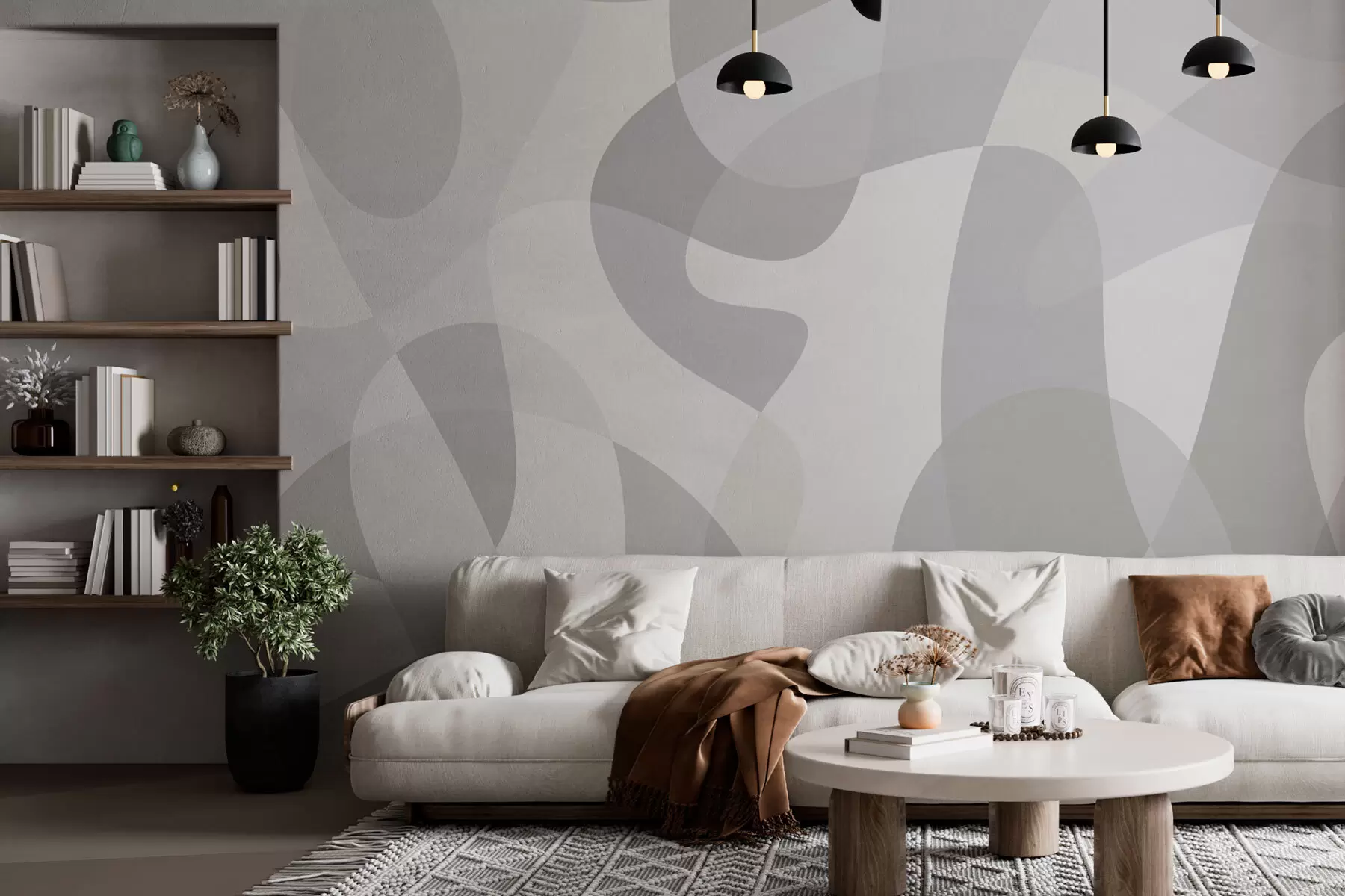 zidne murale Trend apstraktne geometrije w02932