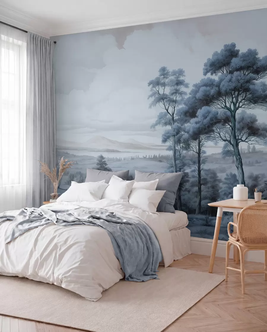 zidne murale Moderni pejzaž u akvarelu w02978v1