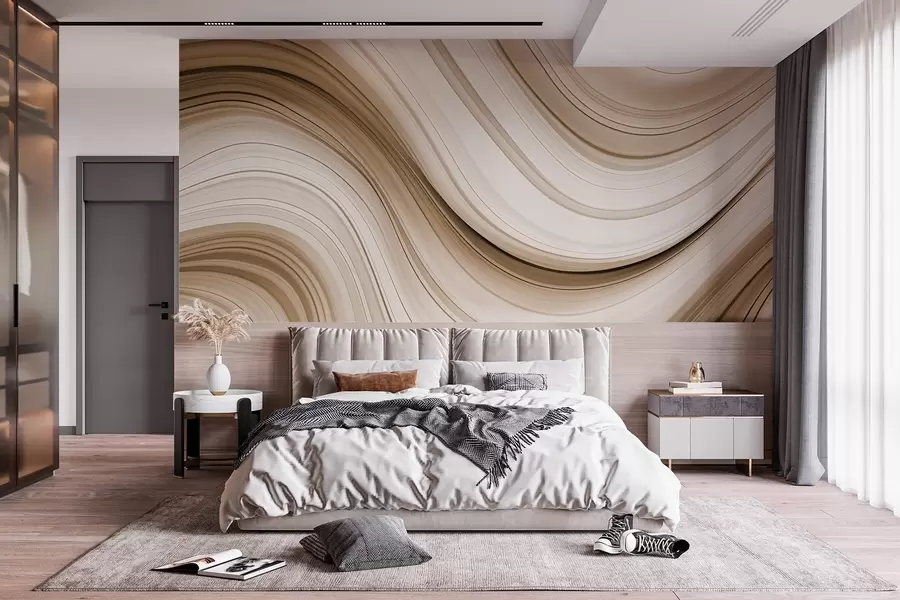 zidne murale Apstraktni val w02899