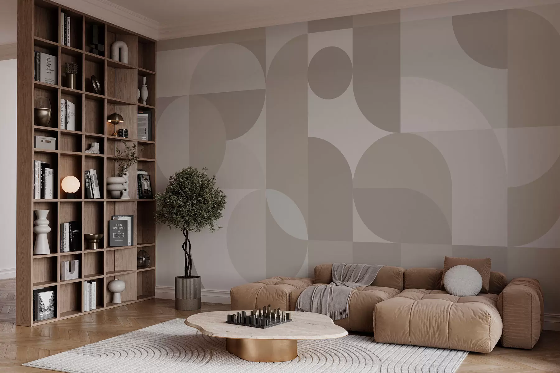 zidne murale Trend moderne geometrije w03058