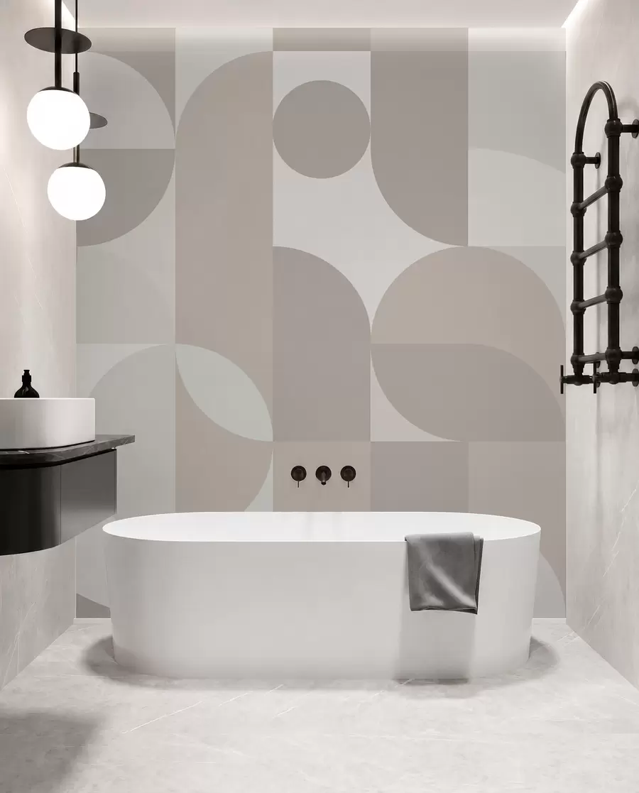 zidne murale Trend moderne geometrije w03058