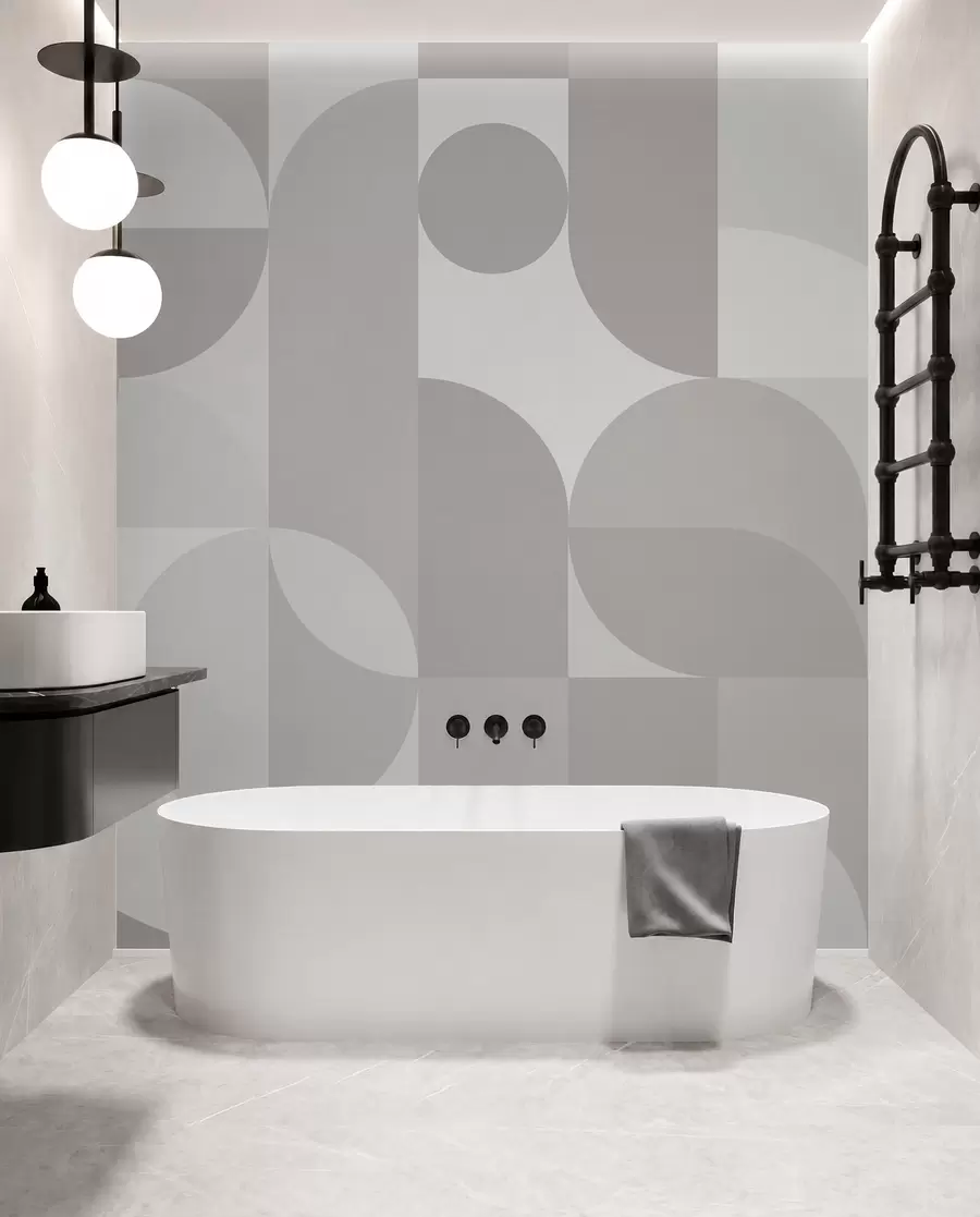 zidne murale Trend moderne geometrije w03058v1