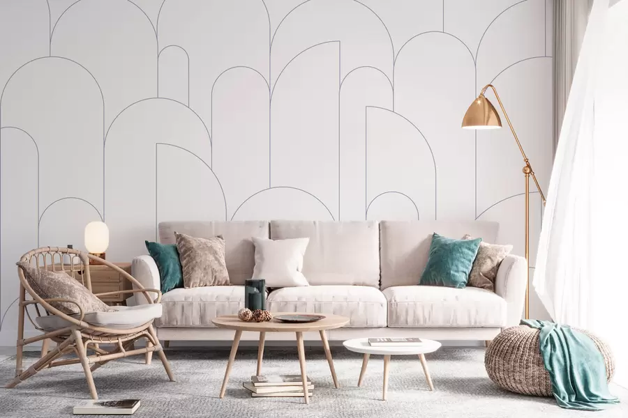zidne murale Minimalistički lukovi w03145v2