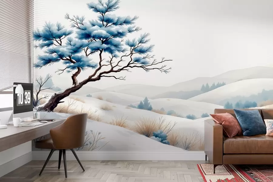 zidne murale Naslikani pejzaž w03194