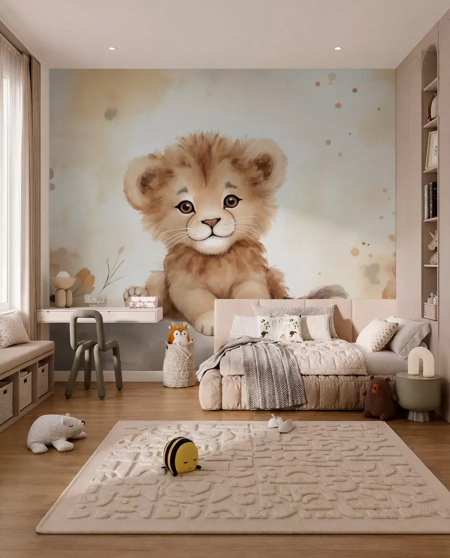 zidne murale Portret lavića w08844