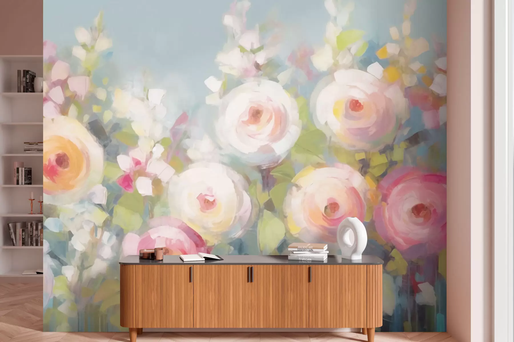 zidne murale Šareno cvijeće w03213