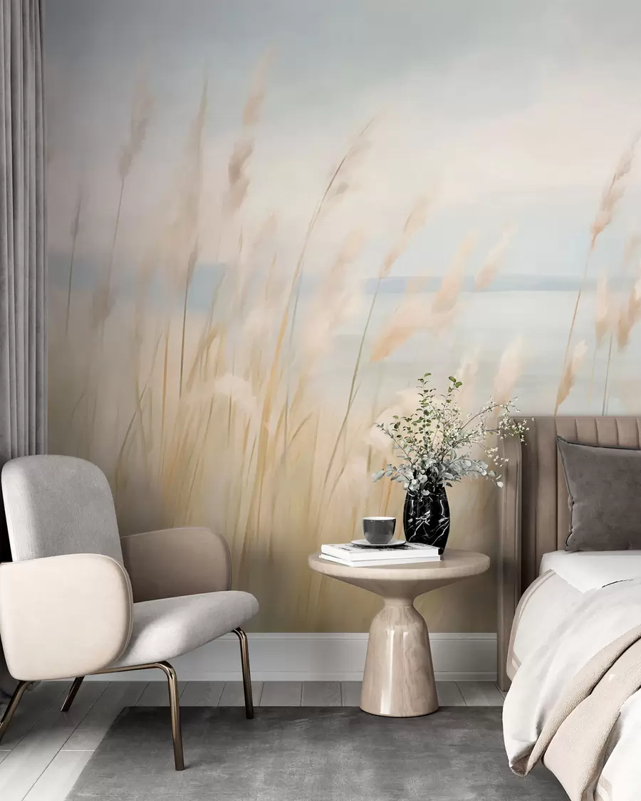 zidne murale Biljke Pampasa w03231