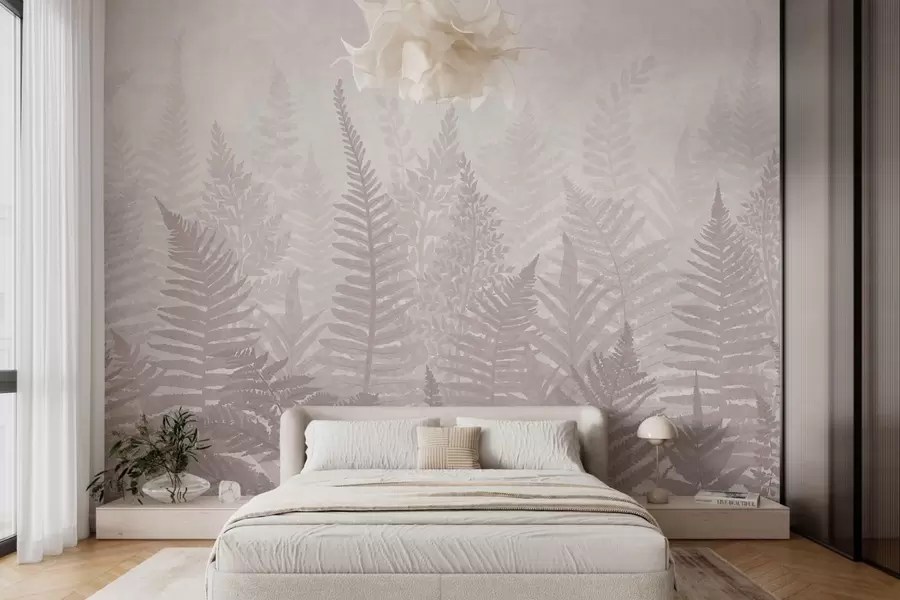 zidne murale Trend biljaka paprati w03402v2