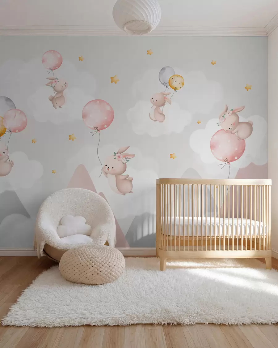 zidne murale Zečići iznad planina w03375
