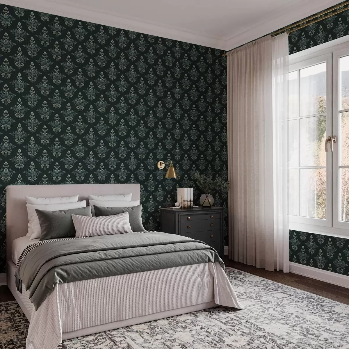 Pozadina Apstraktni uzorak na tamnoj pozadini a00040