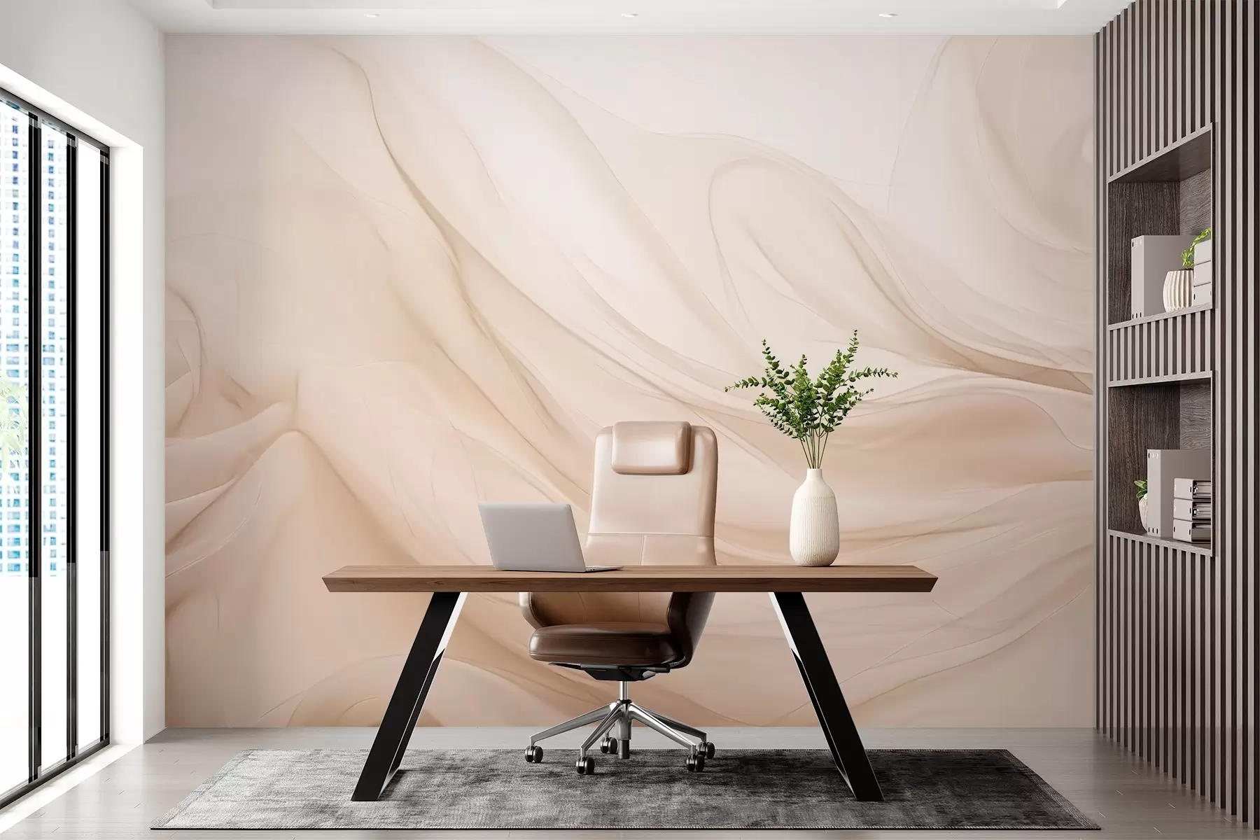 zidne murale Blagi valovi w03430