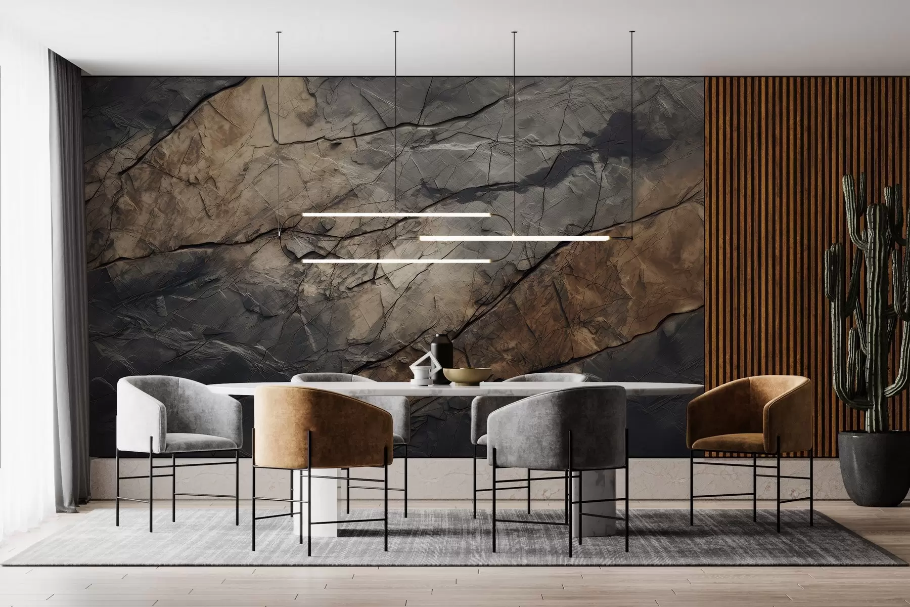 zidne murale Zid oslikan akvarelom w03561