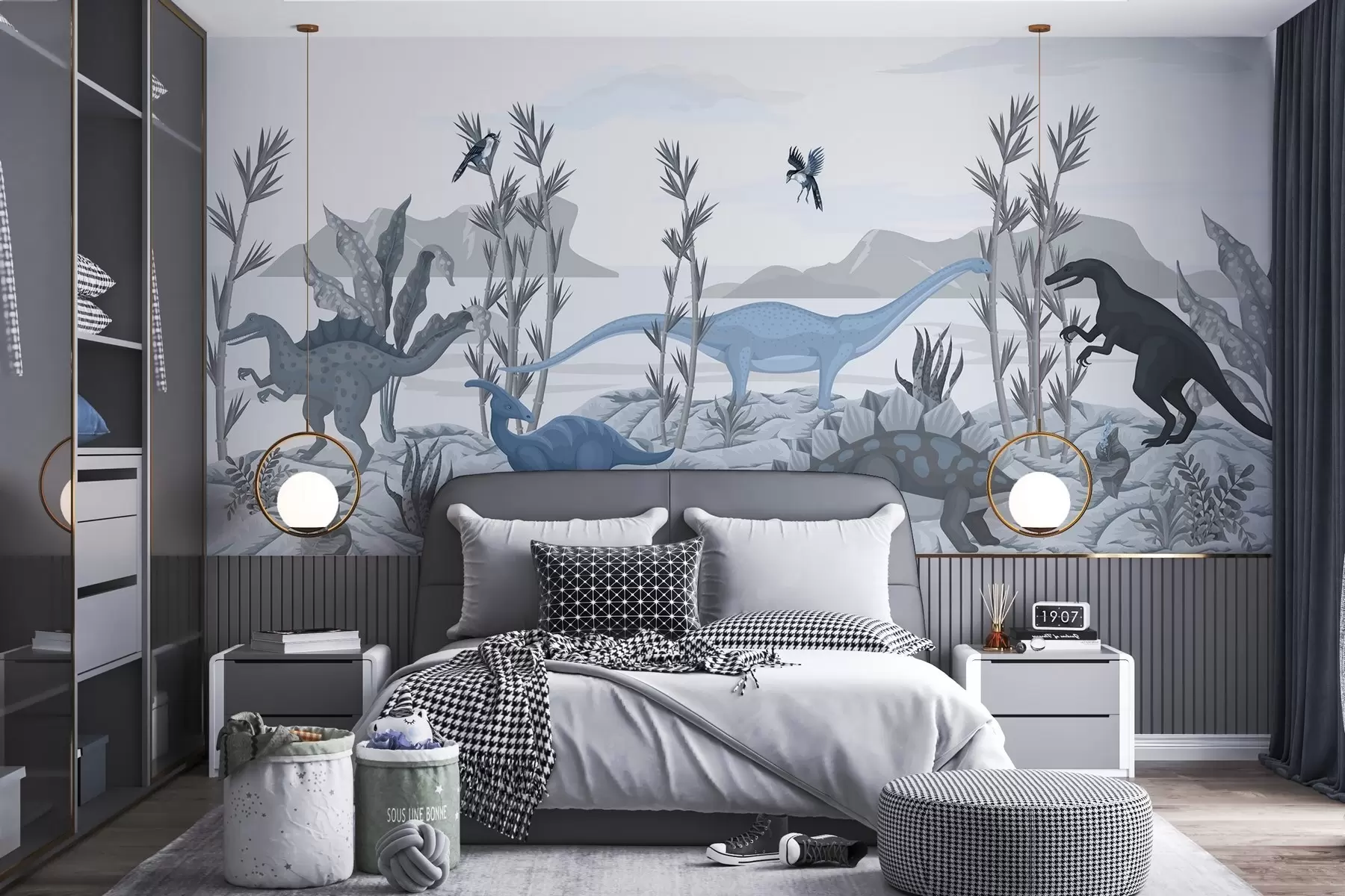 zidne murale Dinosauri w03562v2