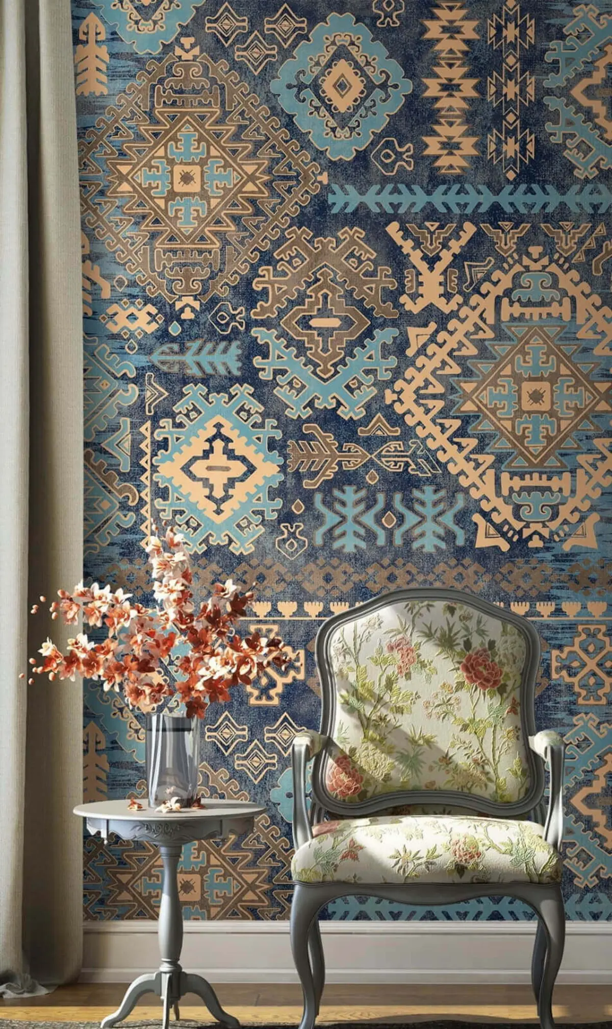 zidne murale Gruzijski ornamenti u52877