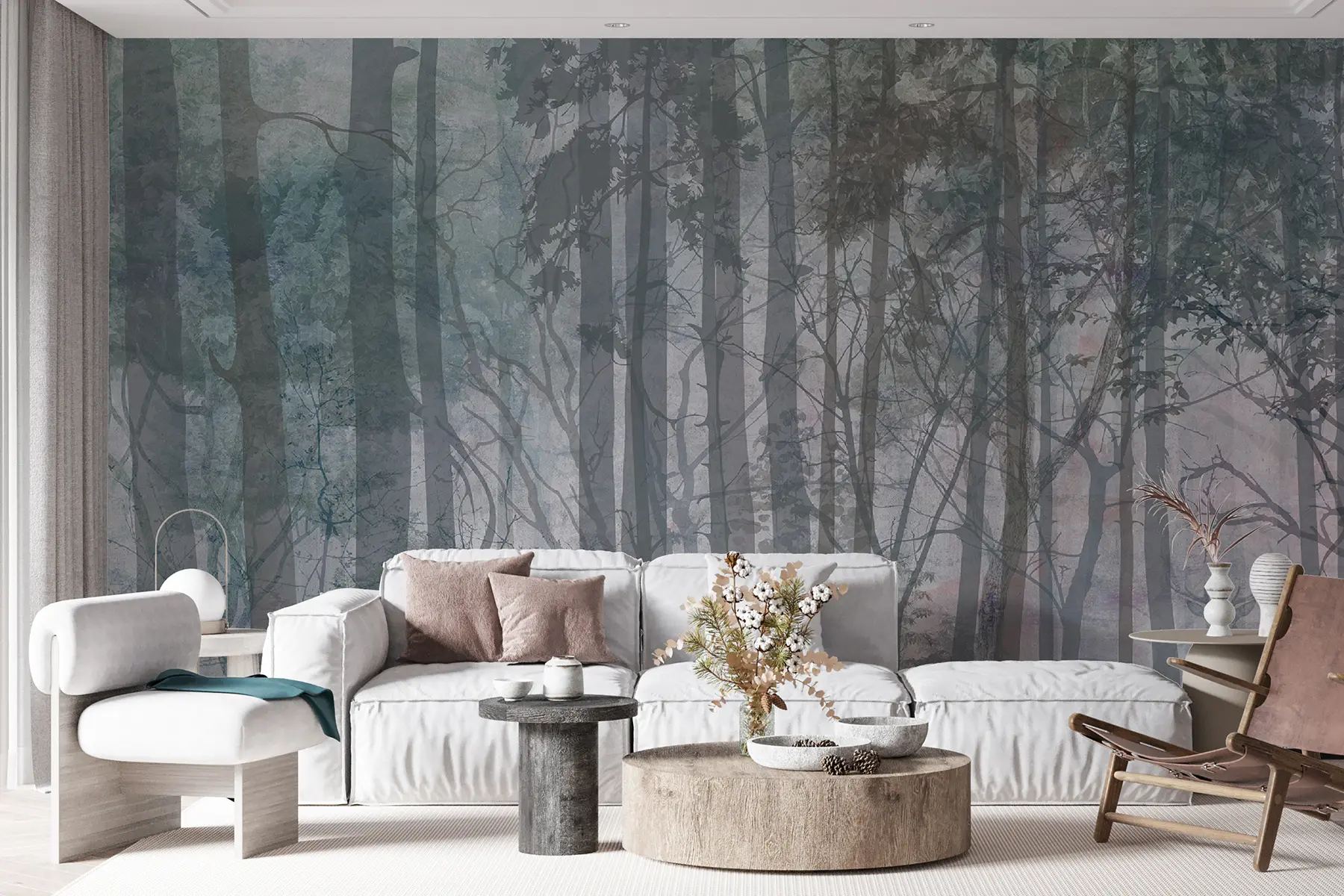 zidne murale Šuma duhova u60063