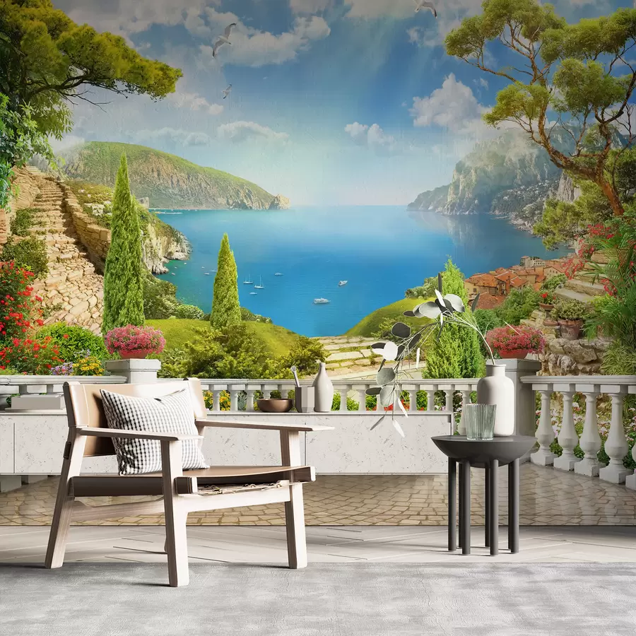 zidne murale Nebo, oblak i voda u60261