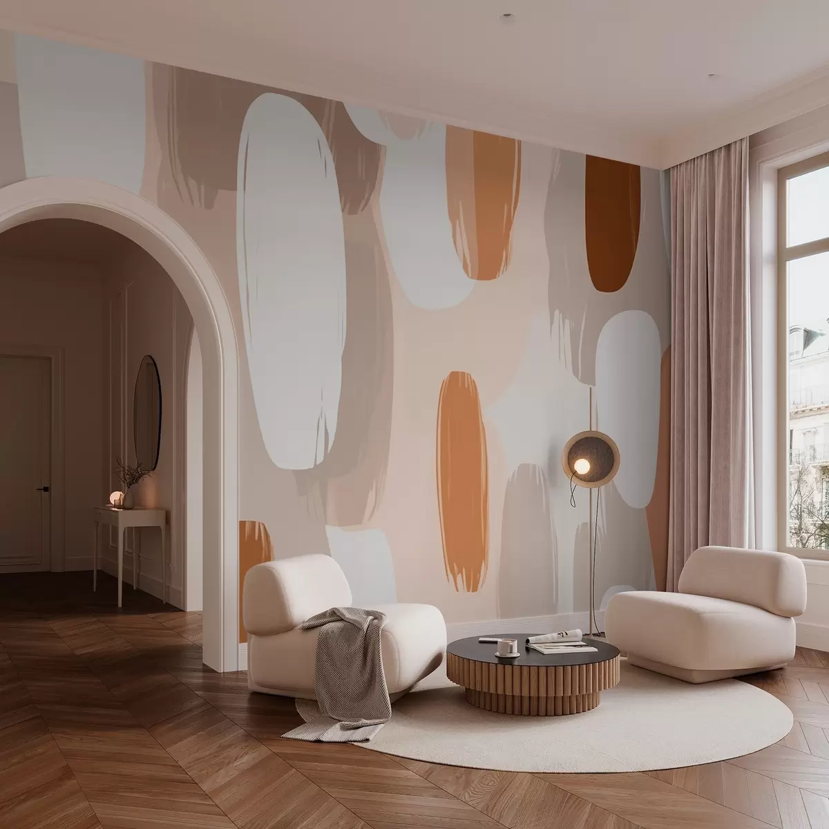 zidne murale Apstraktni uzorak w03507