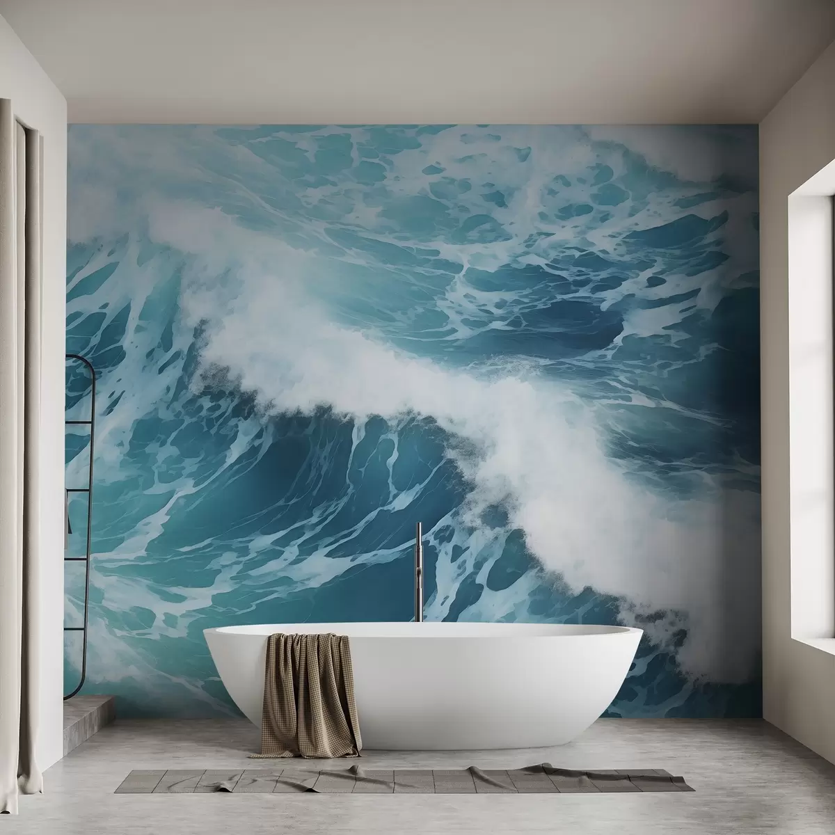 zidne murale Puls oceana w03632