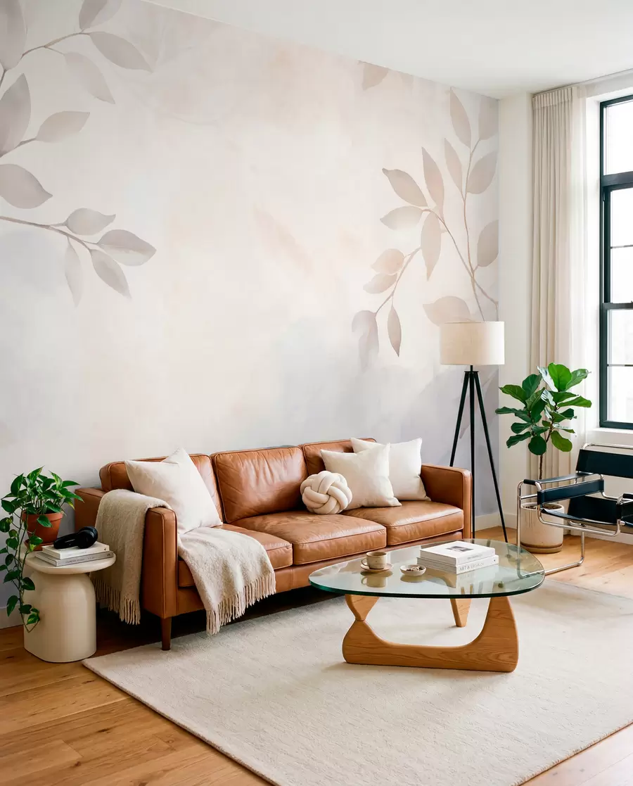 zidne murale Svjetlost ostavlja u magli w08990