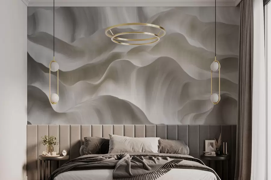 zidne murale Apstraktni valovi w03750