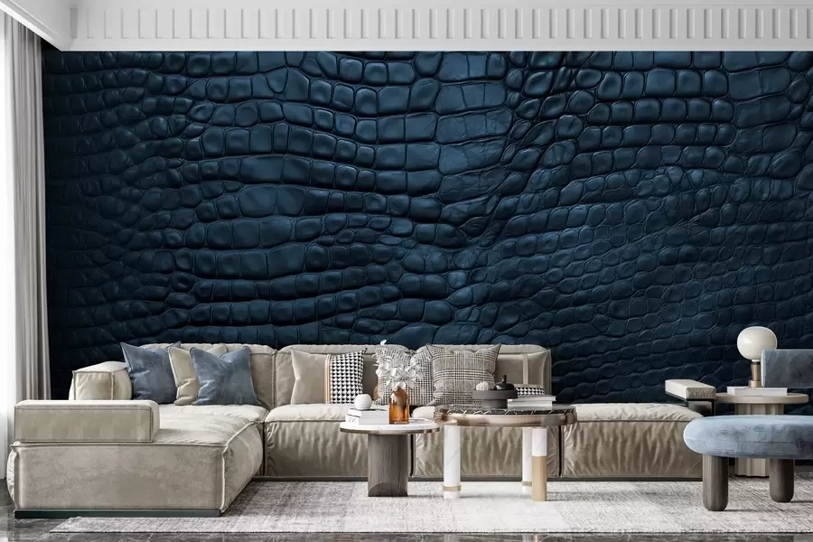 zidne murale Nacrtana imitacija životinjske kože w03818v1