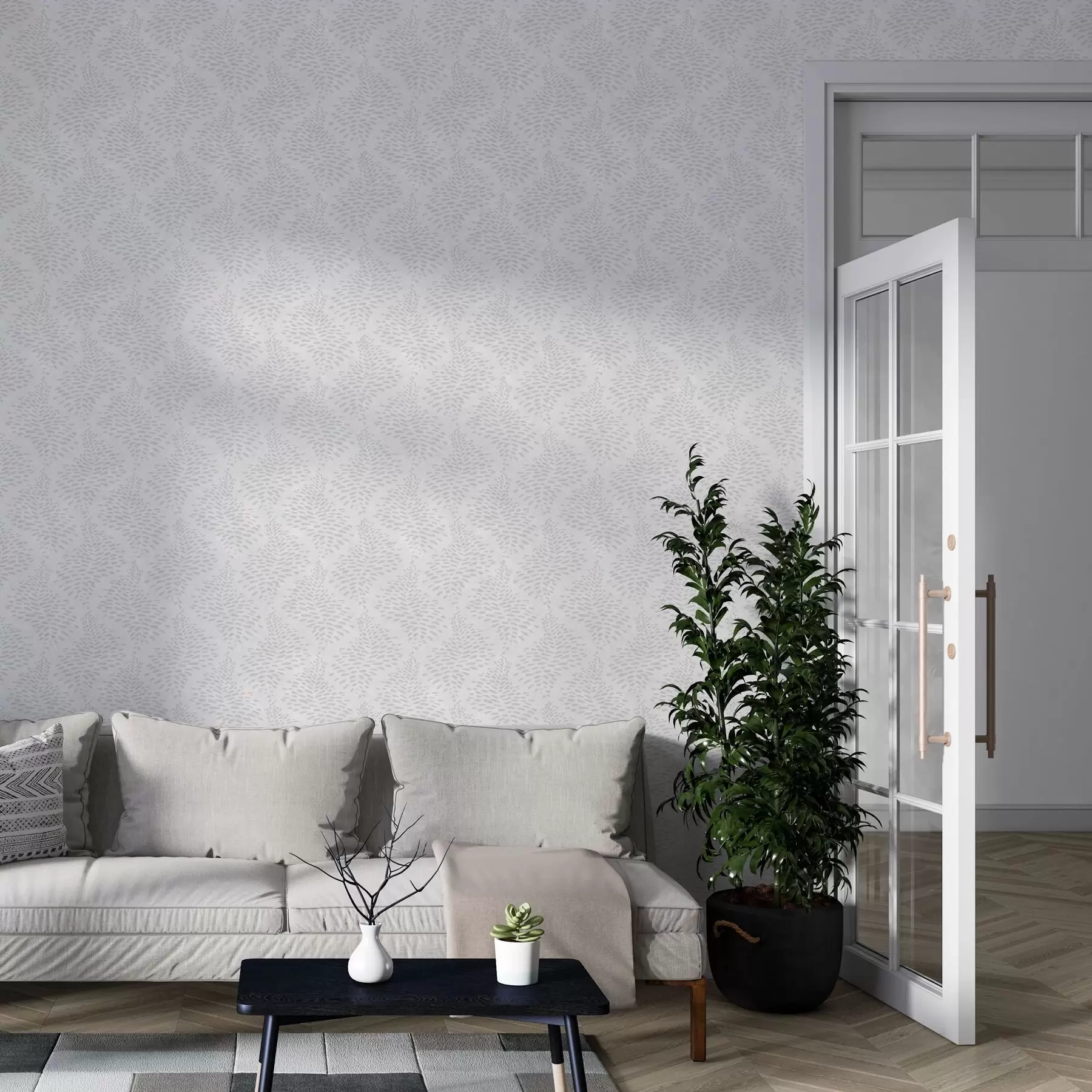 zidne murale Apstraktni cvjetni minimalizam a00144