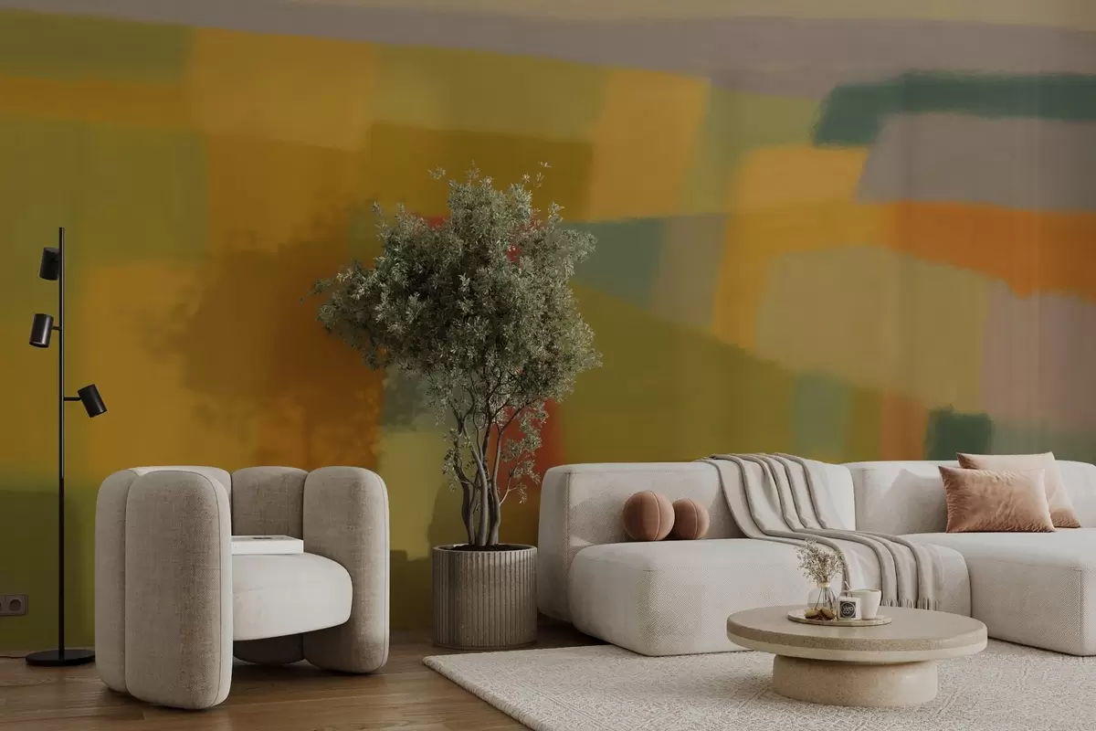 zidne murale Apstraktni pejzaž w03966