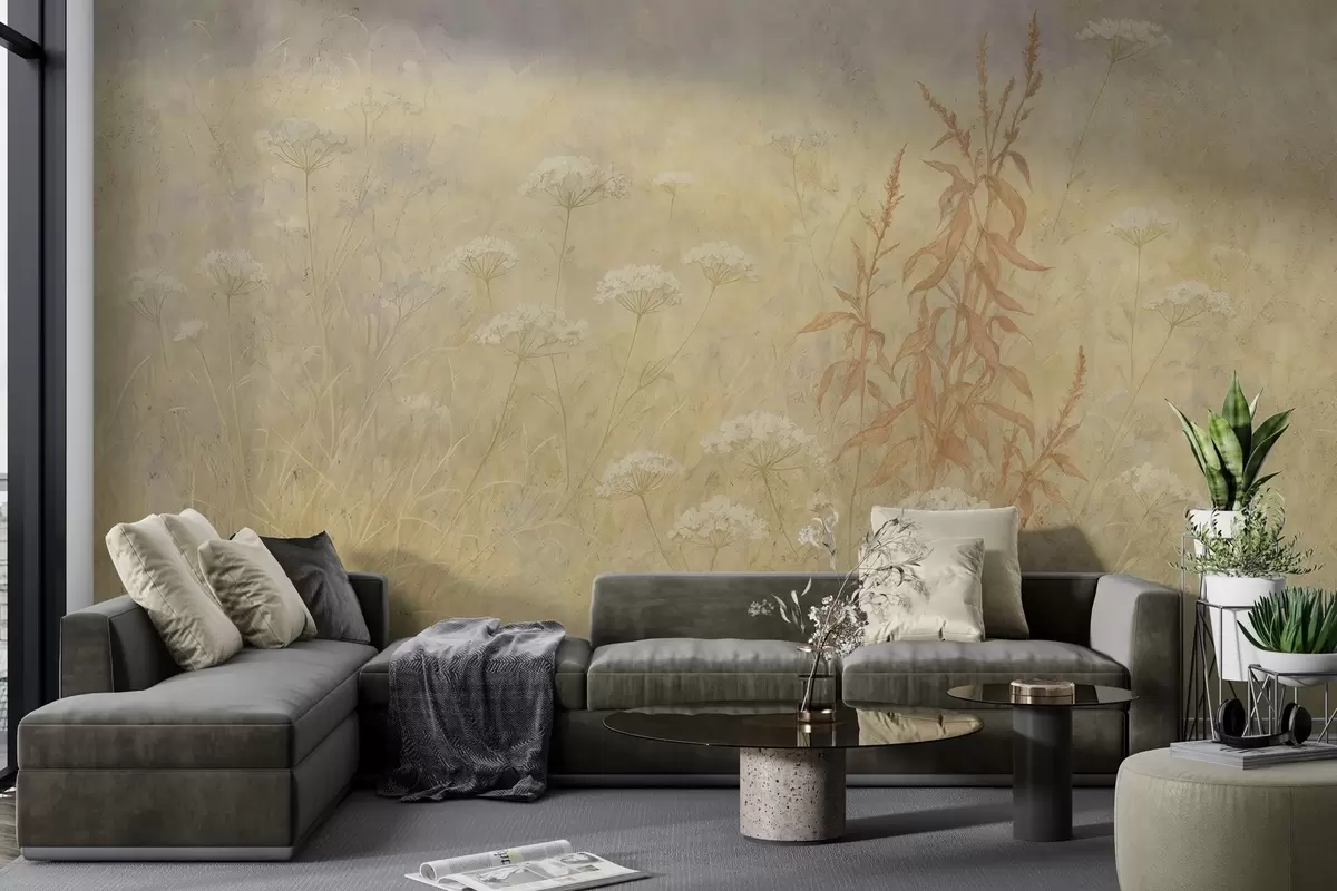 zidne murale Akvarelno polje w03972