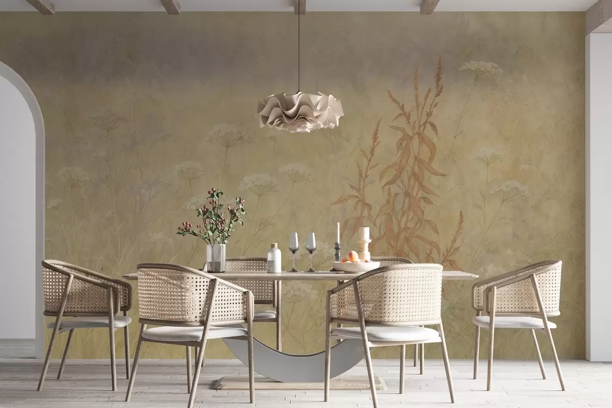 zidne murale Akvarelno polje w03972