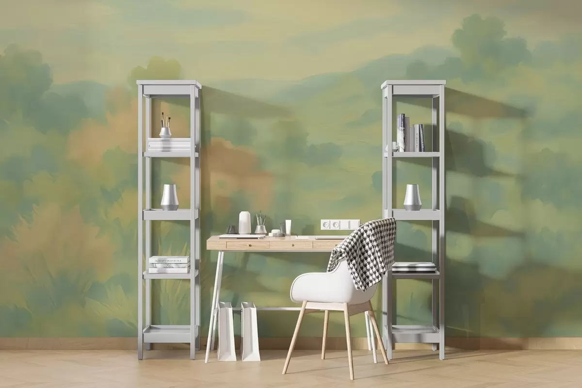 zidne murale Nježno polje w03977