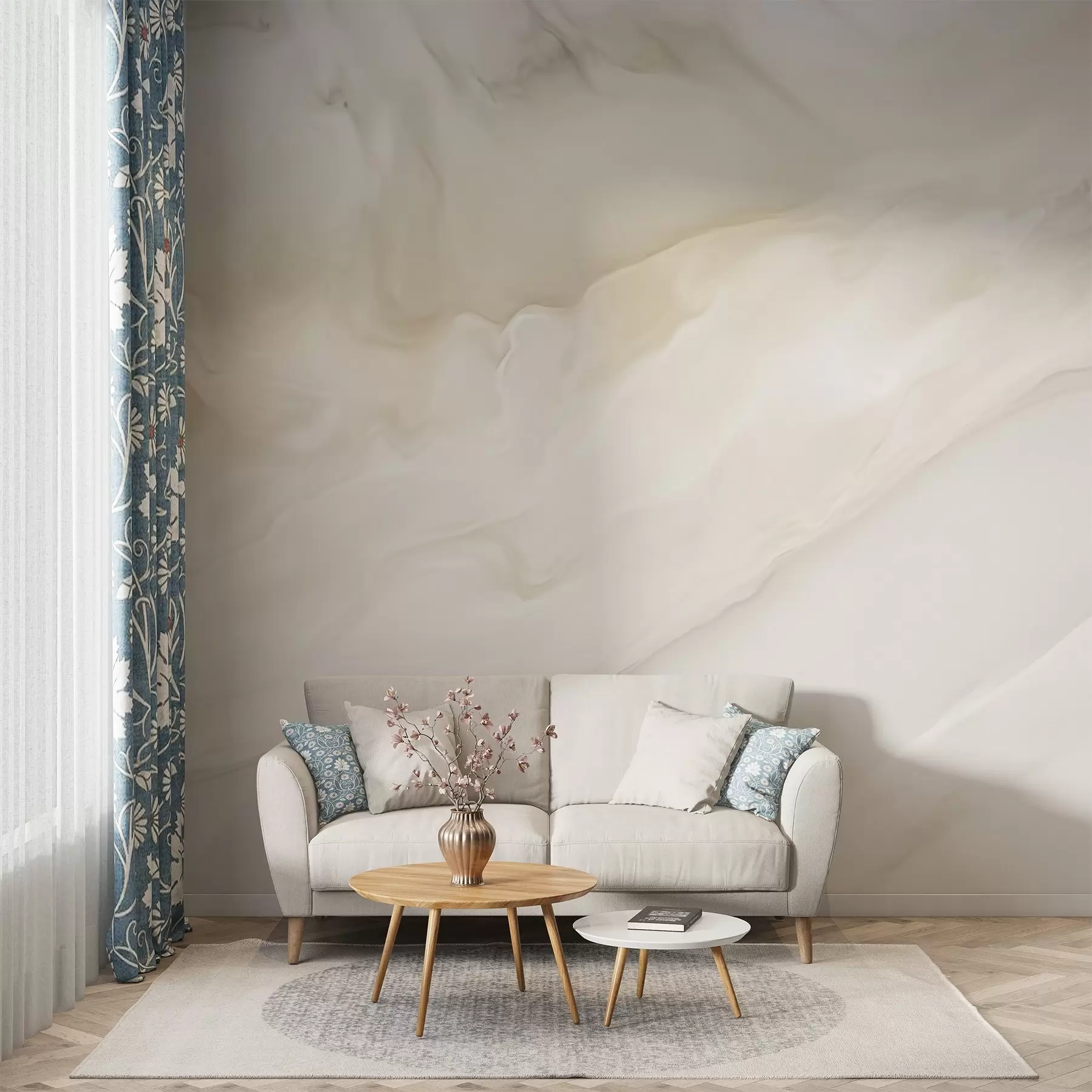 zidne murale Svjetlosni valovi w03922