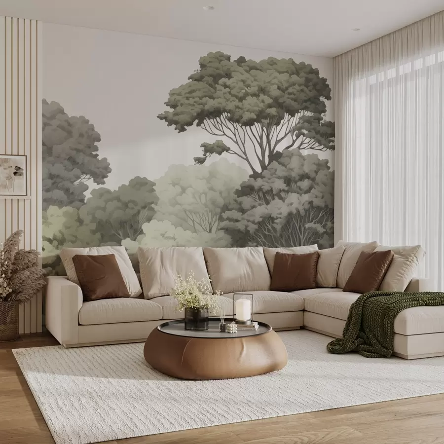 zidne murale Šumske krune w04044v2