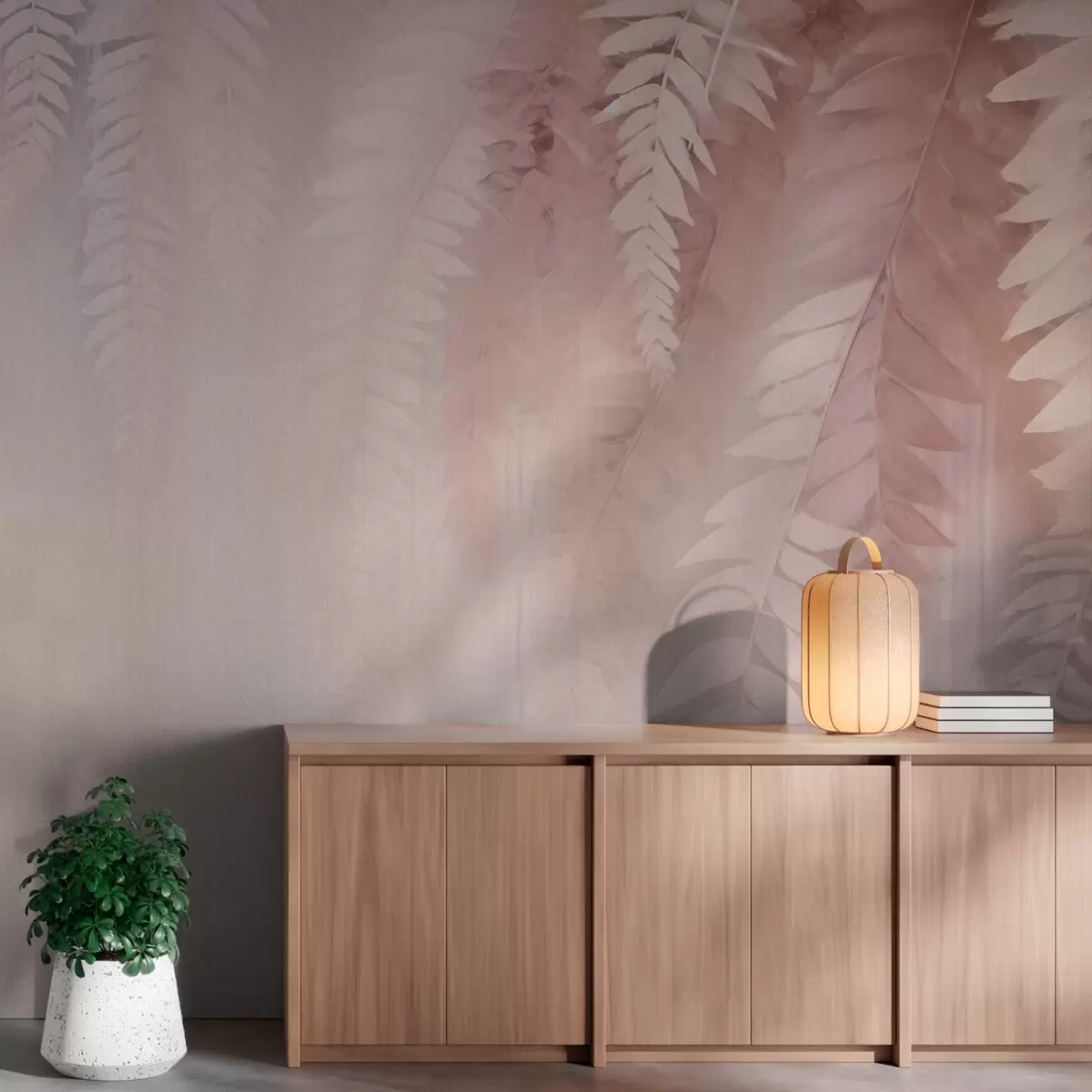 zidne murale Opadajuće lišće w09176