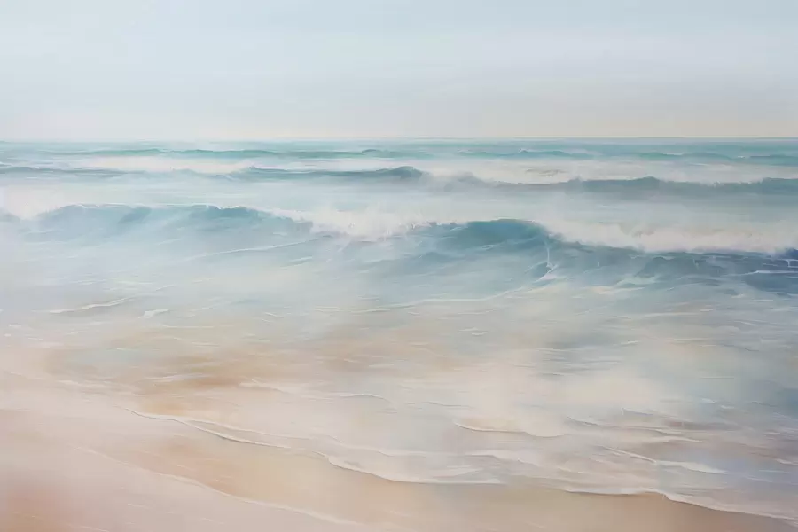 zidne murale Slika imitacije morskog pejzaža w04103