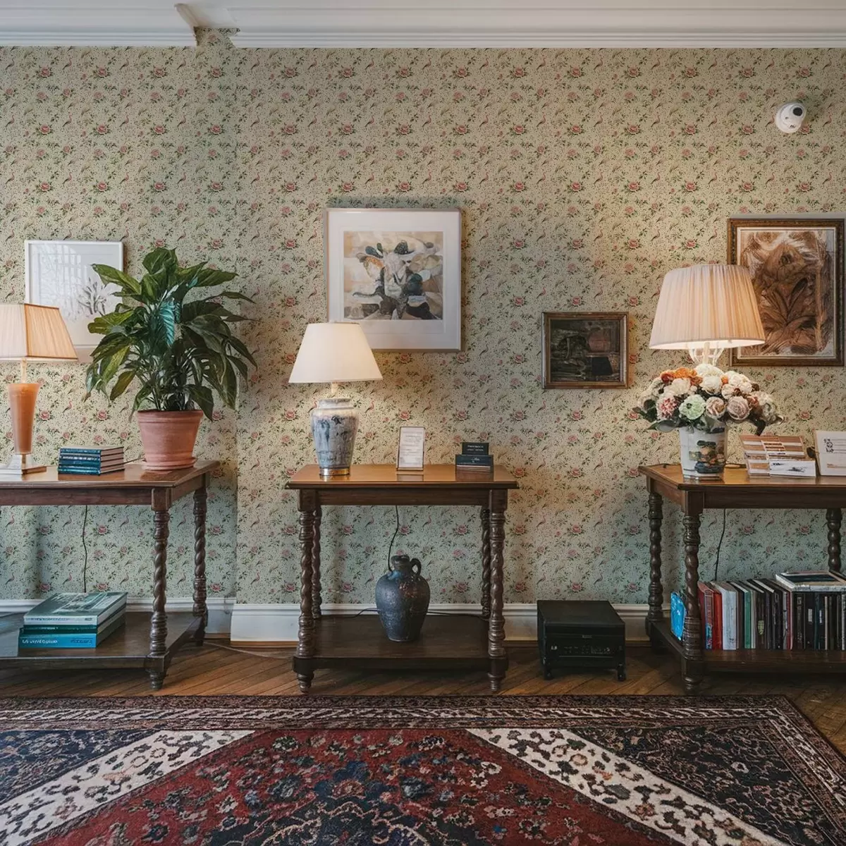 Pozadina Pastelno ružičaste ruže i ptice u shabby chic stilu a00201