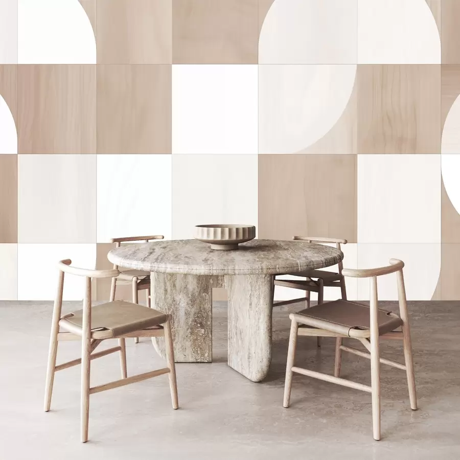 zidne murale Geometrijski oblici w04179