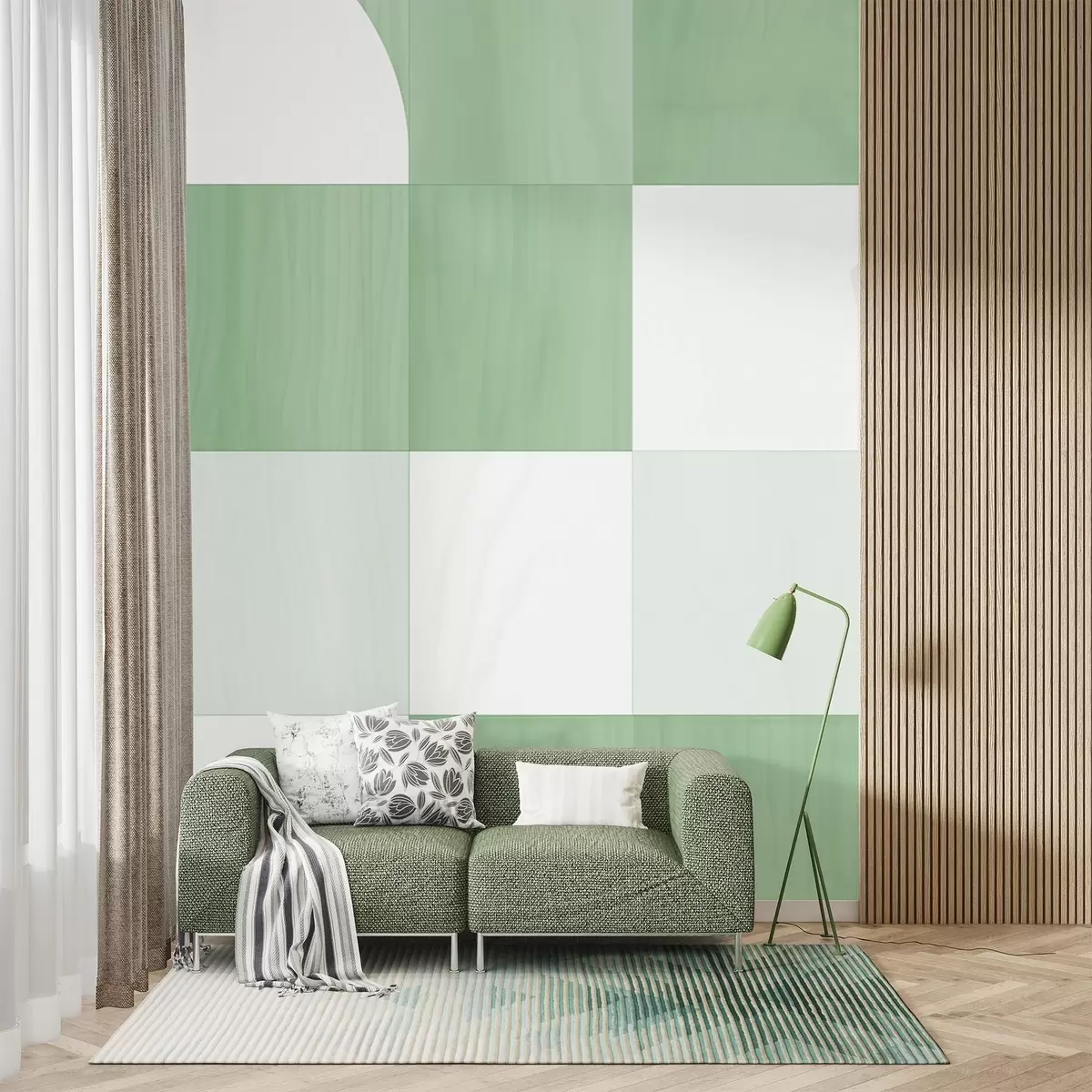 zidne murale Geometrijski oblici w04179v2