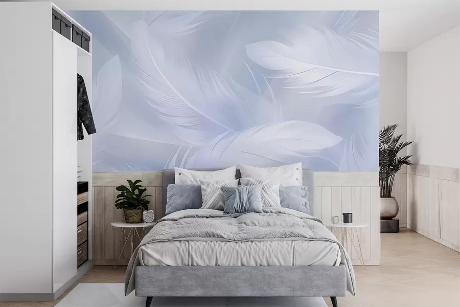 zidne murale perje w04182v2