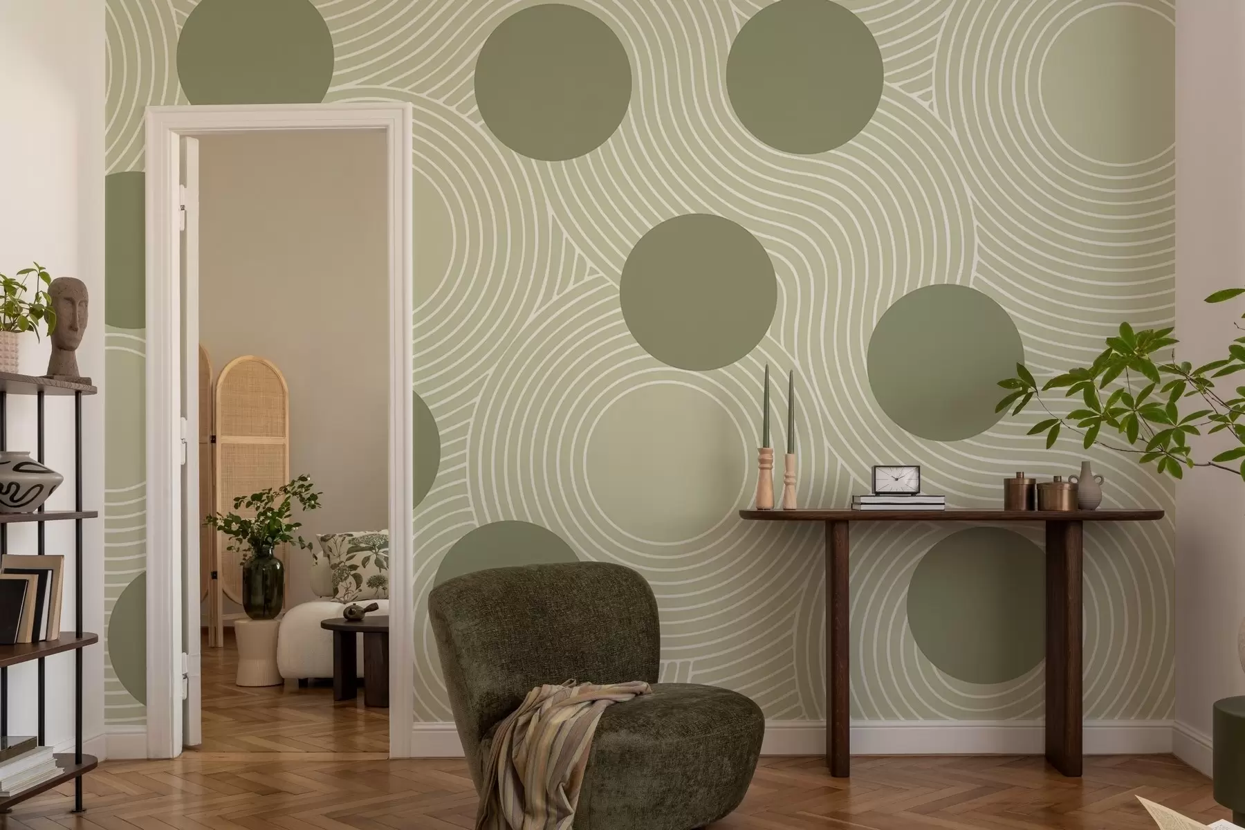 zidne murale Geometrijska harmonija w04185v2