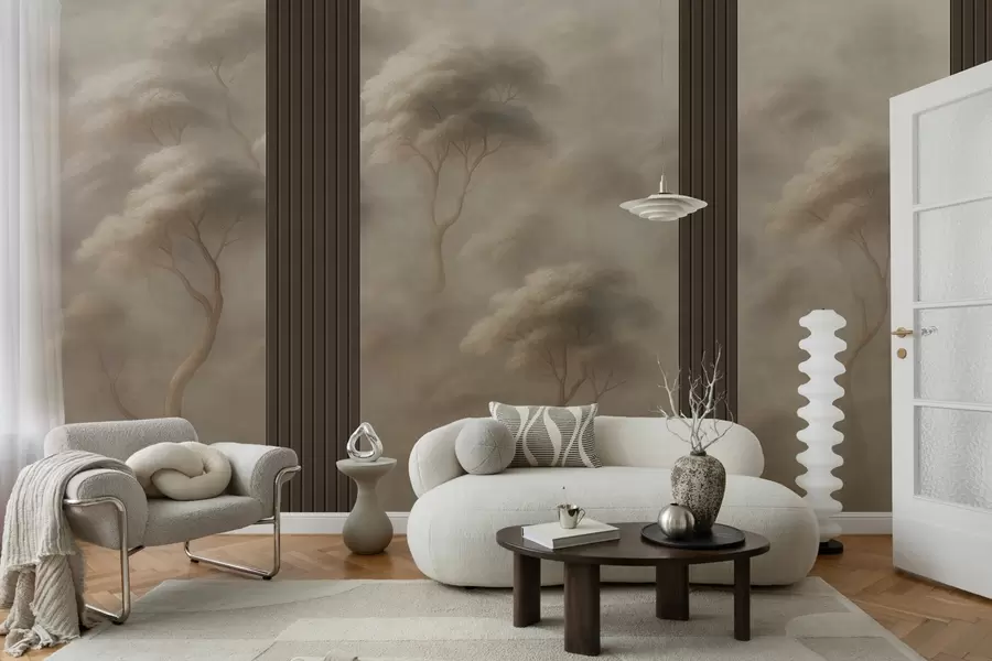 zidne murale Šuma susreće panelnu umjetnost w04187