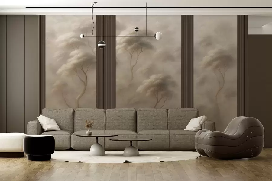 zidne murale Šuma susreće panelnu umjetnost w04187