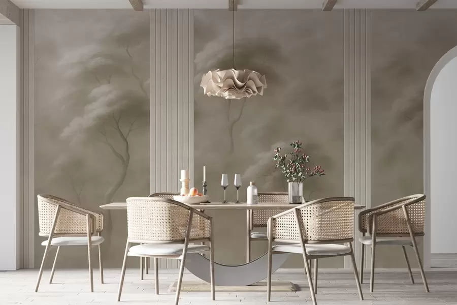 zidne murale Šuma susreće panelnu umjetnost w04187v1