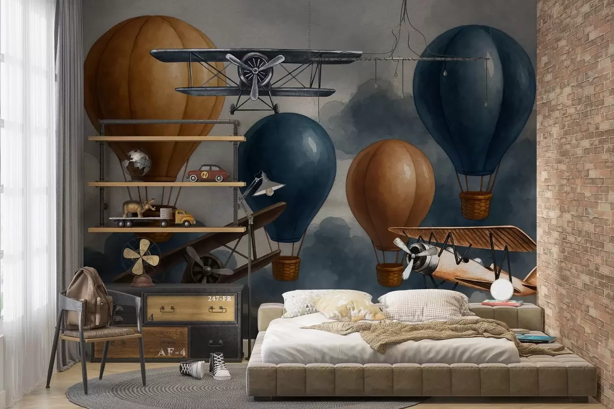 zidne murale Letovi i plutajući snovi w04189