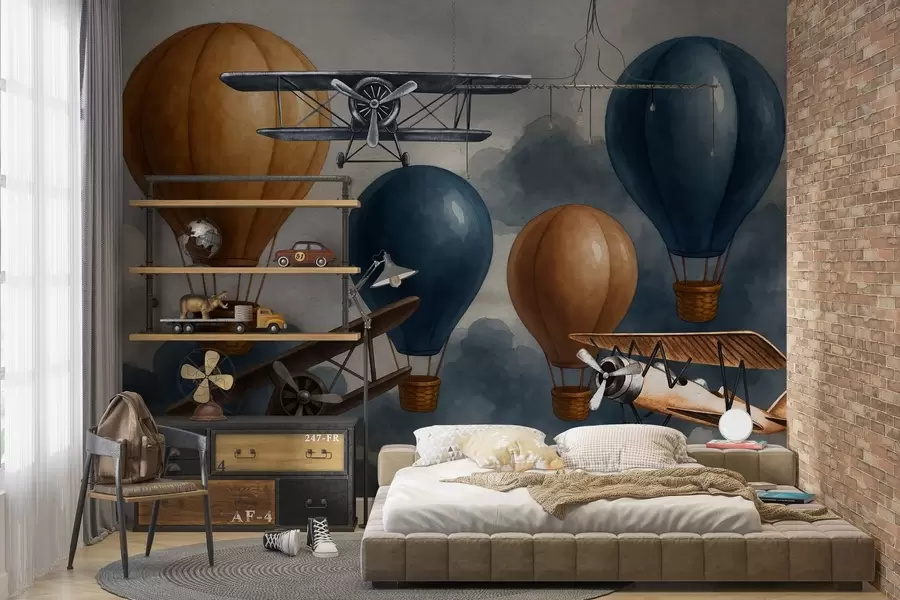 zidne murale Letovi i plutajući snovi w04189