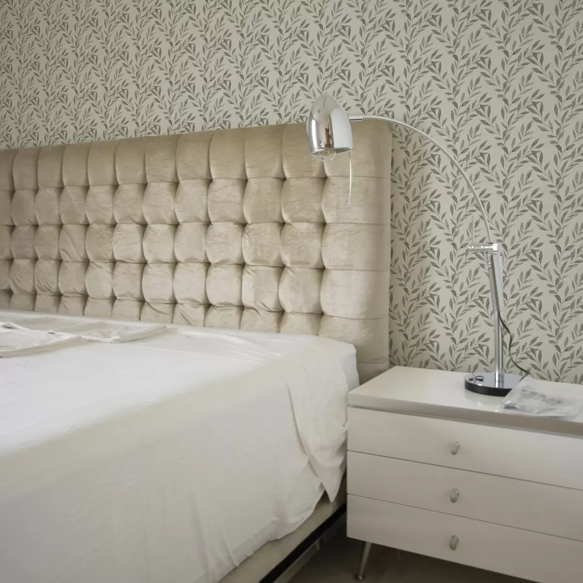 Pozadina Uredne maslinove grančice na svijetloj pozadini a00243