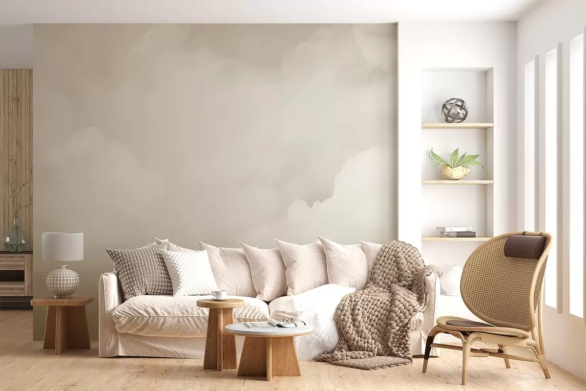 zidne murale Meki oblaci w04224