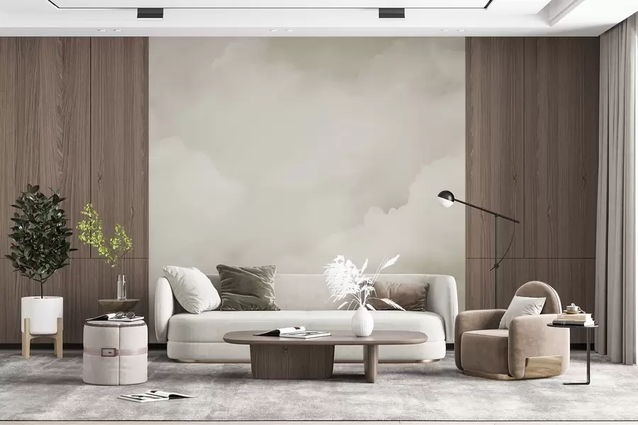 zidne murale Meki oblaci w04224